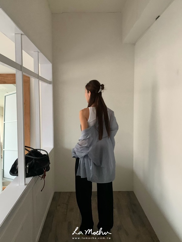 糖果紙不易皺襯衫